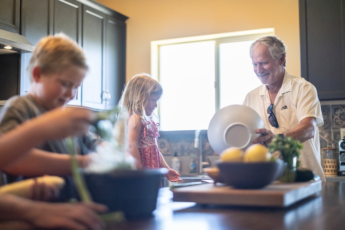 Gesunde Ernährung - Frisches Gemüse und gesundes Essen